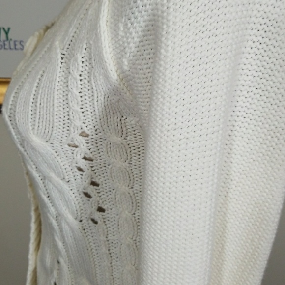Ming basics Ivory cardigan. Size S. - Picture 4 of 8